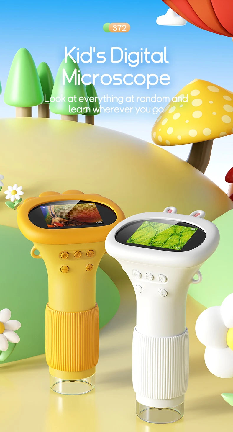 Microscope Portable pour  Enfant – KiddoExplorer™