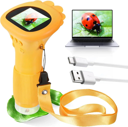 Microscope Portable pour  Enfant – KiddoExplorer™